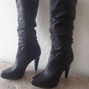 Carlos Santana Knee High Boots!